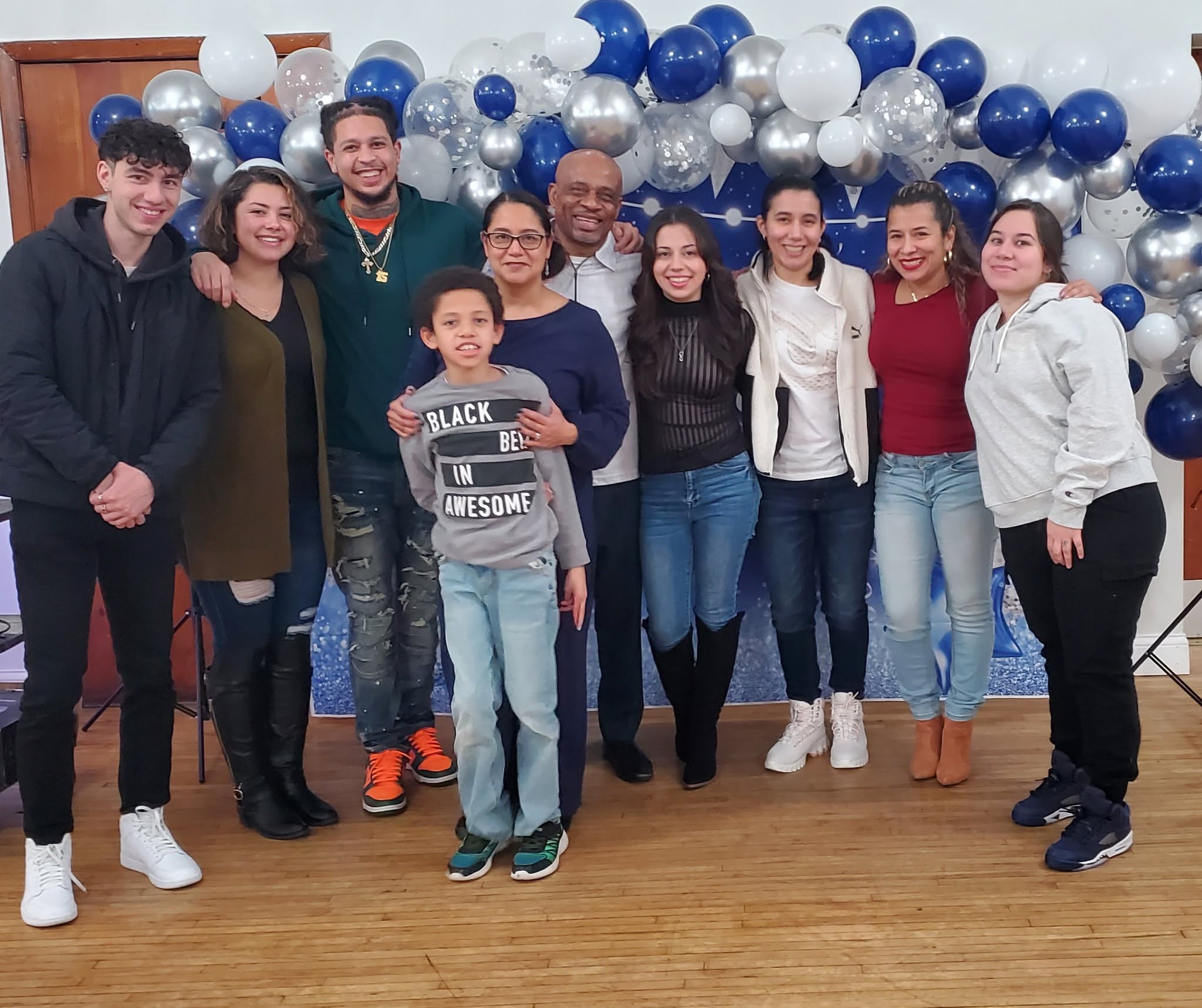Lanre Lawanson with family