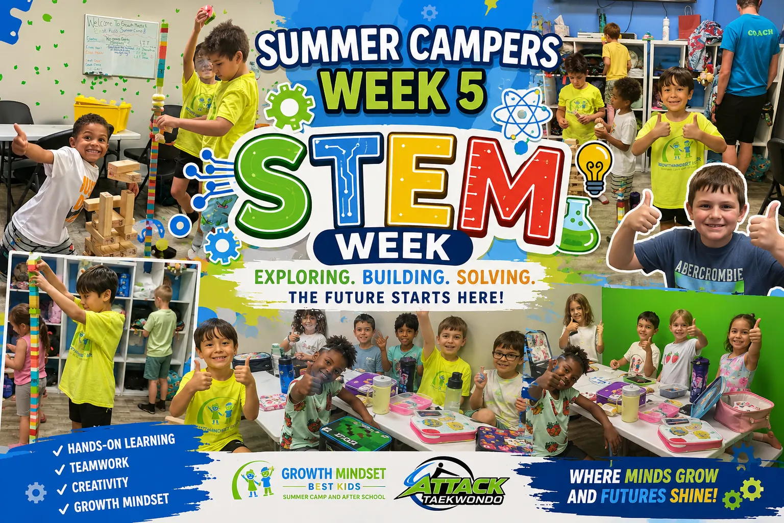 Growth Mindset Best Kids summer camp activities